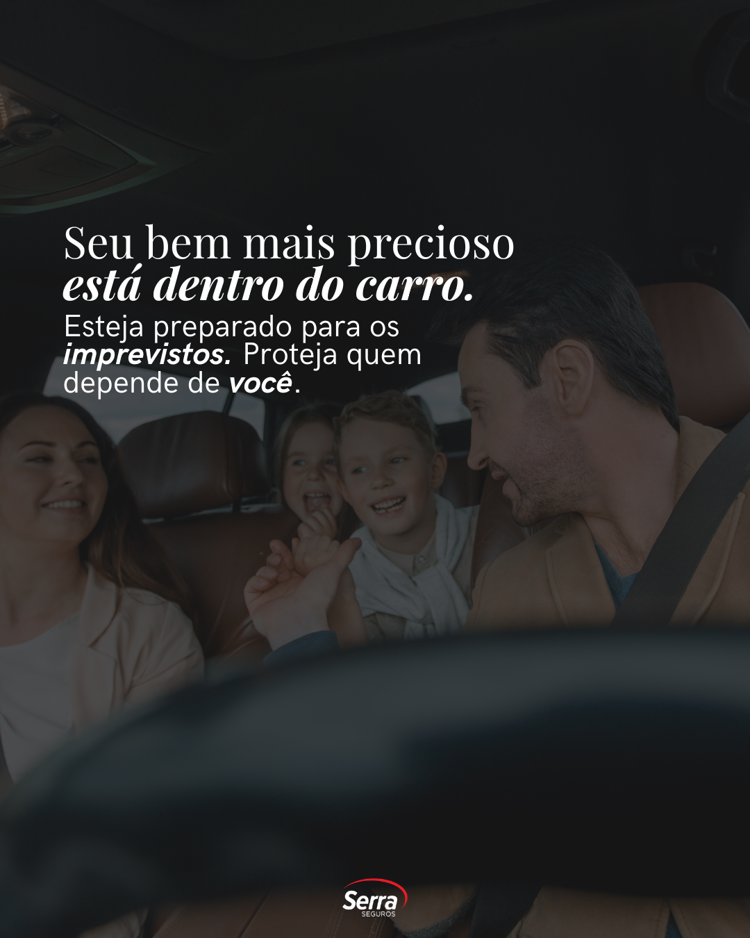 Seu bem mais precioso está dentro do carro